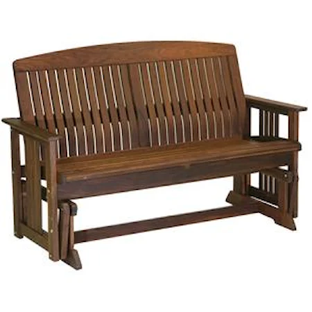 Wood Bench Glider